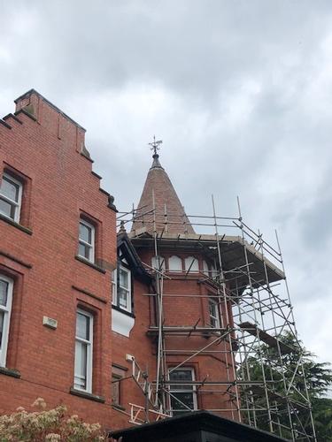 Repairs to a Grade II listed building in North Wales. Repairs to a Grade II listed building. 
